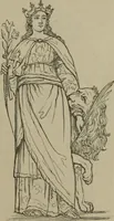 An illustration from A handbook of legendary and mythological art (1890)