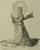 An illustration from A handbook of legendary and mythological art (1890)
