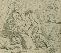 An illustration from A handbook of legendary and mythological art (1890)