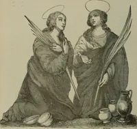 An illustration from A handbook of legendary and mythological art (1890)
