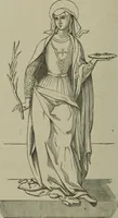 An illustration from A handbook of legendary and mythological art (1890)