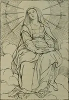 An illustration from A handbook of legendary and mythological art (1890)