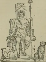 An illustration from A handbook of legendary and mythological art (1890)