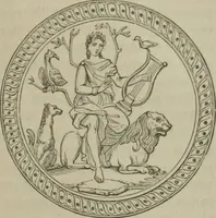 An illustration from A handbook of legendary and mythological art (1890)