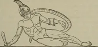 An illustration from A handbook of legendary and mythological art (1890)