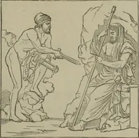 An illustration from A handbook of legendary and mythological art (1890)