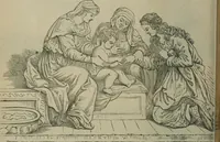 An illustration from A handbook of legendary and mythological art (1890)