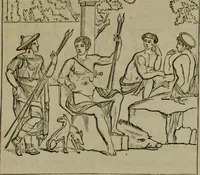An illustration from A handbook of legendary and mythological art (1876)