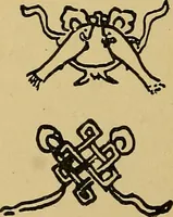 An illustration from Handbook of marks on pottery & porcelain (1909)