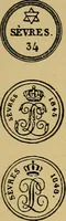 An illustration from Handbook of marks on pottery & porcelain (1909)