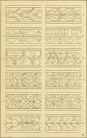 Picture 119 of 360 from Handbook of ornament; a grammar of art, industrial and architectural designing in all its branches, for practical as well as theoretical use (1900), leaf 161
