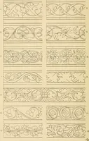 An illustration from Handbook of ornament; a grammar of art, industrial and architectural designing in all its branches, for practical as well as theoretical use (1900)