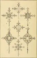 An illustration from Handbook of ornament; a grammar of art, industrial and architectural designing in all its branches, for practical as well as theoretical use (1900)