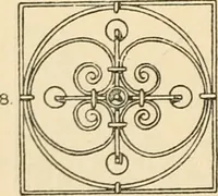 An illustration from Handbook of ornament; a grammar of art, industrial and architectural designing in all its branches, for practical as well as theoretical use (1900)