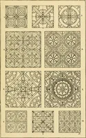 Picture 219 of 360 from Handbook of ornament; a grammar of art, industrial and architectural designing in all its branches, for practical as well as theoretical use (1900), leaf 299