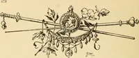 Picture 324 of 360 from Handbook of ornament; a grammar of art, industrial and architectural designing in all its branches, for practical as well as theoretical use (1900), leaf 492
