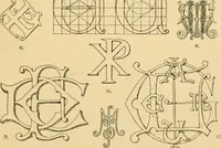An illustration from Handbook of ornament; a grammar of art, industrial and architectural designing in all its branches, for practical as well as theoretical use (1900)