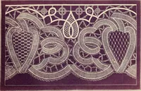 An illustration from The handbook of point lace : with illustrations and descriptions of thirty-four different stitches and a series of designs (1870)