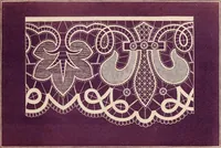 An illustration from The handbook of point lace : with illustrations and descriptions of thirty-four different stitches and a series of designs (1870)