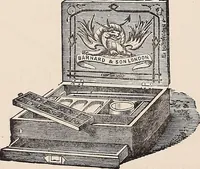 An illustration from The handbook of point lace : with illustrations and descriptions of thirty-four different stitches and a series of designs (1870)