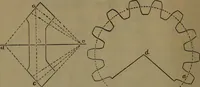 An illustration from A handbook on the teeth of gears, their curves, properties and practical construction (1885)