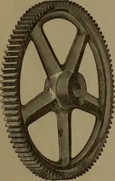 An illustration from A handbook on the teeth of gears, their curves, properties and practical construction (1885)