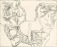 An illustration from Handbook to the antiquities in the British Museum : being a description of the remains of Greek, Assyrian, Egyptian and Etruscan art preserved there, with numerous illustrations (1851)