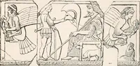 An illustration from Handbook to the antiquities in the British Museum : being a description of the remains of Greek, Assyrian, Egyptian and Etruscan art preserved there, with numerous illustrations (1851)
