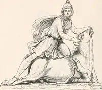 An illustration from Handbook to the antiquities in the British Museum : being a description of the remains of Greek, Assyrian, Egyptian and Etruscan art preserved there, with numerous illustrations (1851)