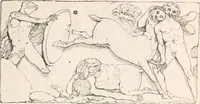 An illustration from Handbook to the antiquities in the British Museum : being a description of the remains of Greek, Assyrian, Egyptian and Etruscan art preserved there, with numerous illustrations (1851)