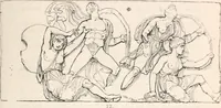 An illustration from Handbook to the antiquities in the British Museum : being a description of the remains of Greek, Assyrian, Egyptian and Etruscan art preserved there, with numerous illustrations (1851)