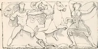An illustration from Handbook to the antiquities in the British Museum : being a description of the remains of Greek, Assyrian, Egyptian and Etruscan art preserved there, with numerous illustrations (1851)