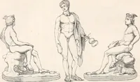 An illustration from Handbook to the antiquities in the British Museum : being a description of the remains of Greek, Assyrian, Egyptian and Etruscan art preserved there, with numerous illustrations (1851)