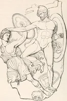 An illustration from Handbook to the antiquities in the British Museum : being a description of the remains of Greek, Assyrian, Egyptian and Etruscan art preserved there, with numerous illustrations (1851)