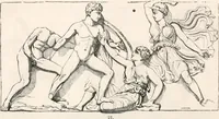 An illustration from Handbook to the antiquities in the British Museum : being a description of the remains of Greek, Assyrian, Egyptian and Etruscan art preserved there, with numerous illustrations (1851)