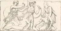 An illustration from Handbook to the antiquities in the British Museum : being a description of the remains of Greek, Assyrian, Egyptian and Etruscan art preserved there, with numerous illustrations (1851)
