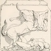 An illustration from Handbook to the antiquities in the British Museum : being a description of the remains of Greek, Assyrian, Egyptian and Etruscan art preserved there, with numerous illustrations (1851)
