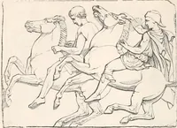 An illustration from Handbook to the antiquities in the British Museum : being a description of the remains of Greek, Assyrian, Egyptian and Etruscan art preserved there, with numerous illustrations (1851)