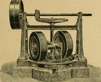 An illustration from Handbuch der Farbenfabrikation. Lehrbuch der Fabrikation, Untersuchung und Verwendung aller in der Praxis vorkommenden Körperfarben (1922)