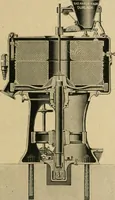 An illustration from Handbuch der Farbenfabrikation. Lehrbuch der Fabrikation, Untersuchung und Verwendung aller in der Praxis vorkommenden Körperfarben (1922)
