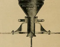 An illustration from Handbuch der Farbenfabrikation. Lehrbuch der Fabrikation, Untersuchung und Verwendung aller in der Praxis vorkommenden Körperfarben (1922)