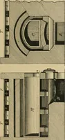 An illustration from Handbuch der Farbenfabrikation. Lehrbuch der Fabrikation, Untersuchung und Verwendung aller in der Praxis vorkommenden Körperfarben (1922)