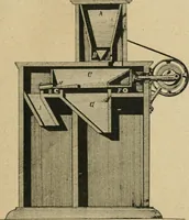An illustration from Handbuch der Farbenfabrikation. Lehrbuch der Fabrikation, Untersuchung und Verwendung aller in der Praxis vorkommenden Körperfarben (1922)
