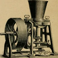 An illustration from Handbuch der Farbenfabrikation. Lehrbuch der Fabrikation, Untersuchung und Verwendung aller in der Praxis vorkommenden Körperfarben (1922)