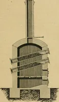 An illustration from Handbuch der Farbenfabrikation. Lehrbuch der Fabrikation, Untersuchung und Verwendung aller in der Praxis vorkommenden Körperfarben (1922)