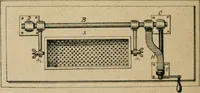 An illustration from Handbuch der Farbenfabrikation. Lehrbuch der Fabrikation, Untersuchung und Verwendung aller in der Praxis vorkommenden Körperfarben (1922)