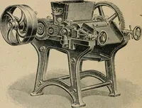 An illustration from Handbuch der Farbenfabrikation. Lehrbuch der Fabrikation, Untersuchung und Verwendung aller in der Praxis vorkommenden Körperfarben (1922)