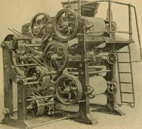 An illustration from Handbuch der Farbenfabrikation. Lehrbuch der Fabrikation, Untersuchung und Verwendung aller in der Praxis vorkommenden Körperfarben (1922)