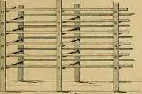 An illustration from Handbuch der Farbenfabrikation. Lehrbuch der Fabrikation, Untersuchung und Verwendung aller in der Praxis vorkommenden Körperfarben (1922)