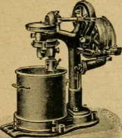An illustration from Handbuch der Farbenfabrikation. Lehrbuch der Fabrikation, Untersuchung und Verwendung aller in der Praxis vorkommenden Körperfarben (1922)